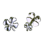 Sterling Four-Leaf Clover Cufflinks