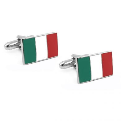 Italian Flag Cufflinks