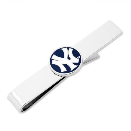 Silver New York Yankees Logo Cufflinks: Cufflinks Depot