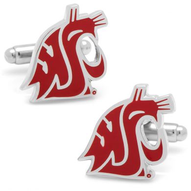 Washington State Cougars Logo Cufflinks