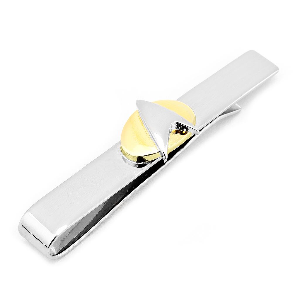 Star Trek The Next Generation Delta Shield Tie Bar: Cufflinks Depot