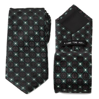 Star Wars Green And Black Mens Tie