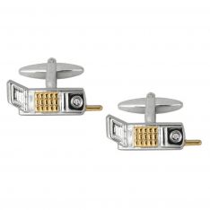 Two-Toned Cellular Phone Cufflinks