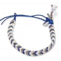 Milwaukee Brewers Game Used Baseball Yarn Bracelet