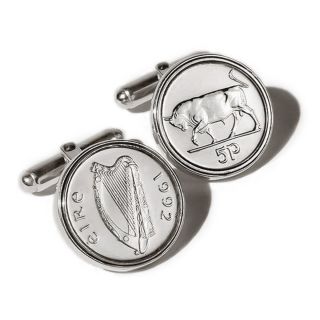 Irish Pound Cufflinks