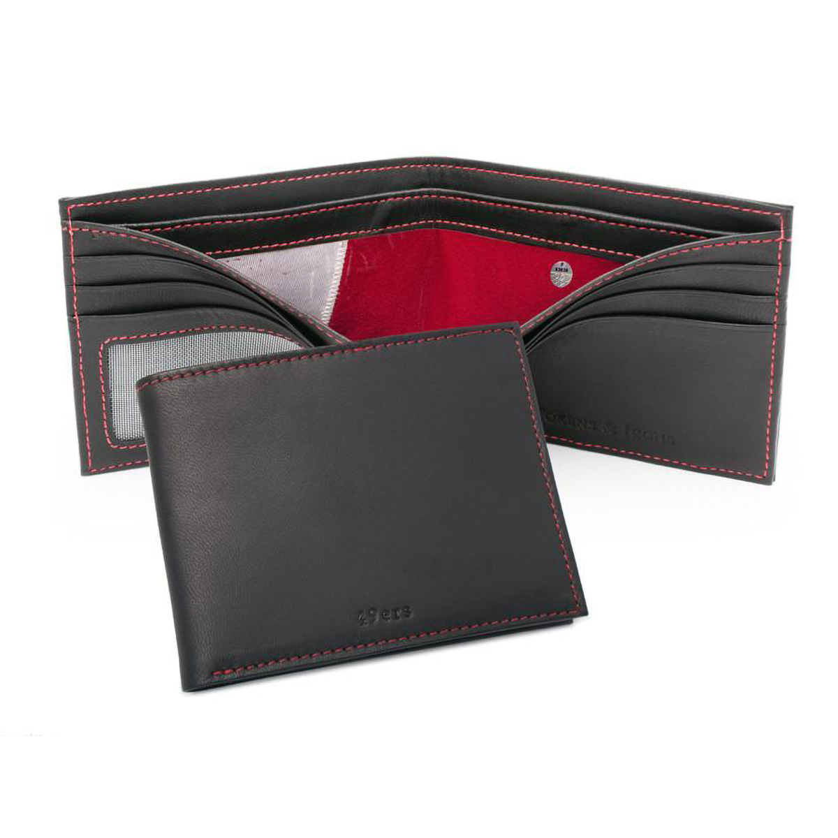 Team Sports America NFL San Francisco 49ers Brown Wallet | Bi-Fold |  Officially Licensed Stamped Logo | Made of Leather | Money and Card  Organizer |