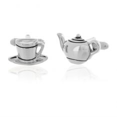 Teapot & Cup Cufflinks