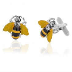 Bumble Bee Cuff Links