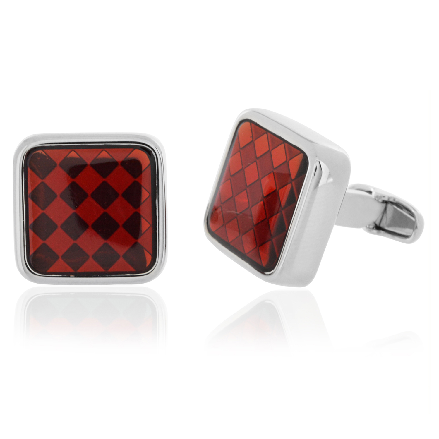 Ruby Diamond Cufflinks: Cufflinks Depot