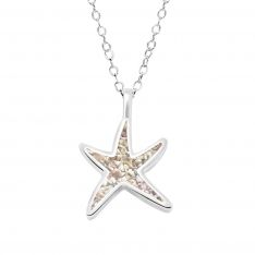 Delicate Florida Shell Starfish Necklace