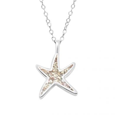 Delicate Florida Shell Starfish Necklace