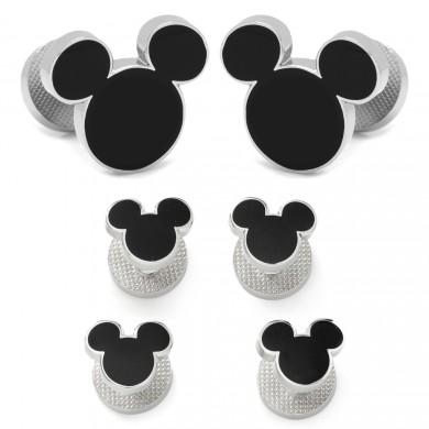Mickey Mouse Silhouette Stud Set