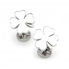 Stainless Steel Four Leaf Clover