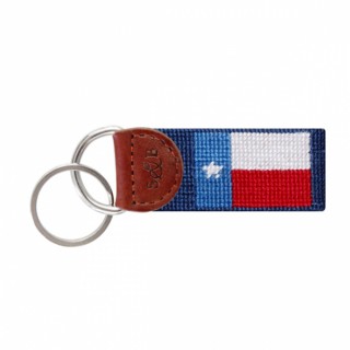 Texas Flag Keychain