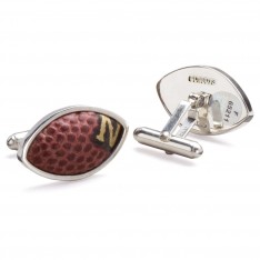 Dallas Cowboys Game Used Football Cufflinks