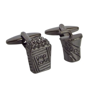 Movie Concession Food Cufflinks