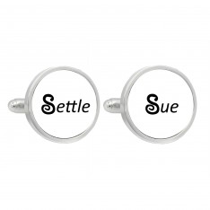 Settle or Sue Cufflinks