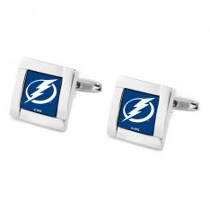 Tampa Bay Lightning Square Cufflinks