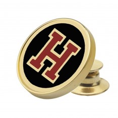 Gold Harvard Lapel Pin