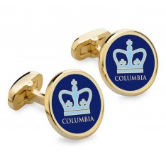 Gold Columbia University Cufflinks