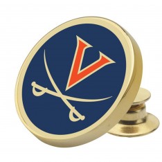 Gold University of Virginia Lapel Pin