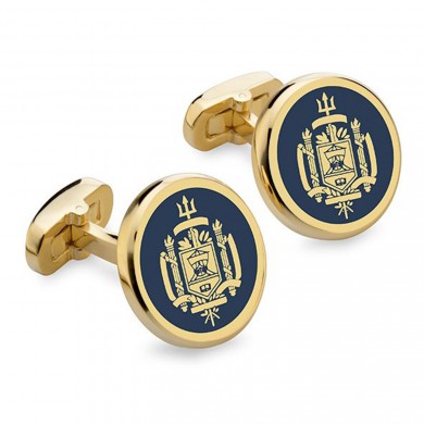 Gold Naval Academy Cufflinks