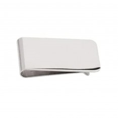 Wide Engravable Sterling Silver Money Clip