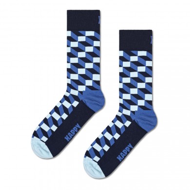 Blue Filled Optic Socks