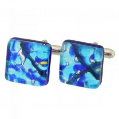 Cielo Murano Glass Cufflinks