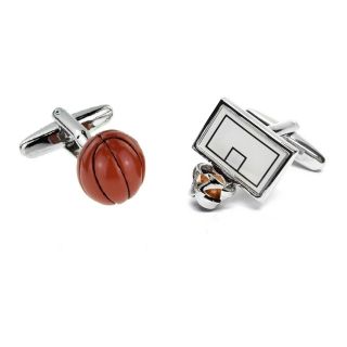 Basketball Net Cufflinks