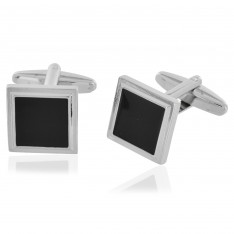 Black Framed Cuff links