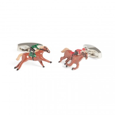 Simon Carter Horse Racing Cufflinks