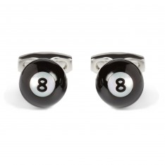 Mother of Pearl Pool Ball Cufflinks