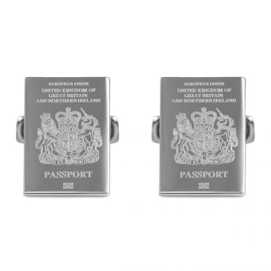 British Passport Cufflinks