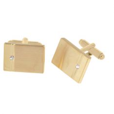 Solitaire Engravable Cufflinks