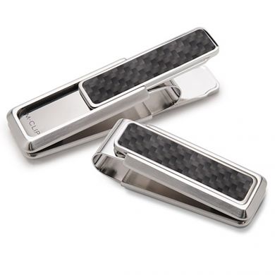 Black Anodized White Golf Ball Money Clip Cufflinks Depot - black carbon m clip