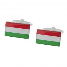 Hungary Flag Cufflinks