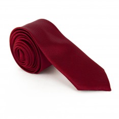 Maroon Skinny Tie