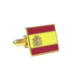 Spanish Flag Cufflinks