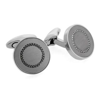 Titanium Double Ringed Cufflinks