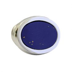 Oval Lapis Cufflinks