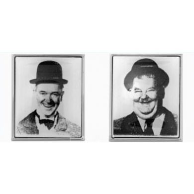 Laurel and Hardy Cufflinks