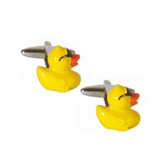 Yellow Rubber Ducky Cufflinks