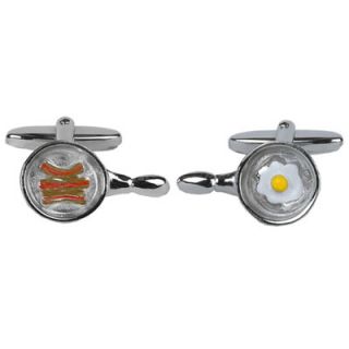 Bacon and Eggs Cufflinks