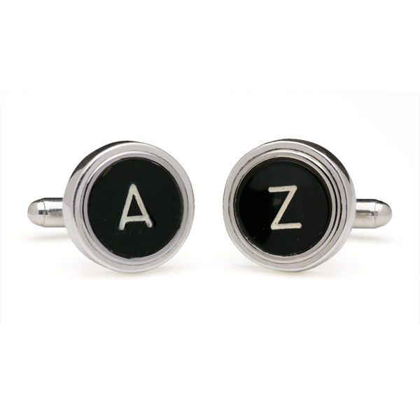 Vintage Typewriter Key Cuff Links