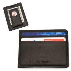 Los Angeles Dodgers Game Played Baseball Money Clip Wallet