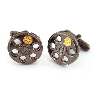 Russian Roulette Cufflinks