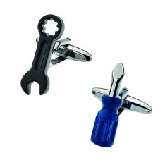 Screw Driver and Wrench Cufflinks