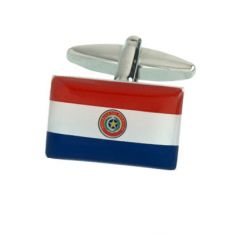 Paraguayan Flag Cufflinks
