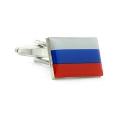 Russian Flag Cufflinks